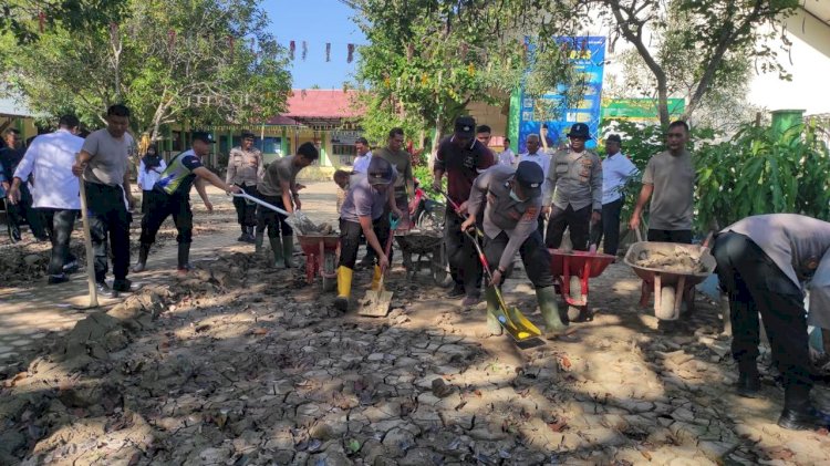 Polri Hadir Rakyat Bangkit Percepat Pemulihan Pascabanjir Bandang di Bireueun Aceh